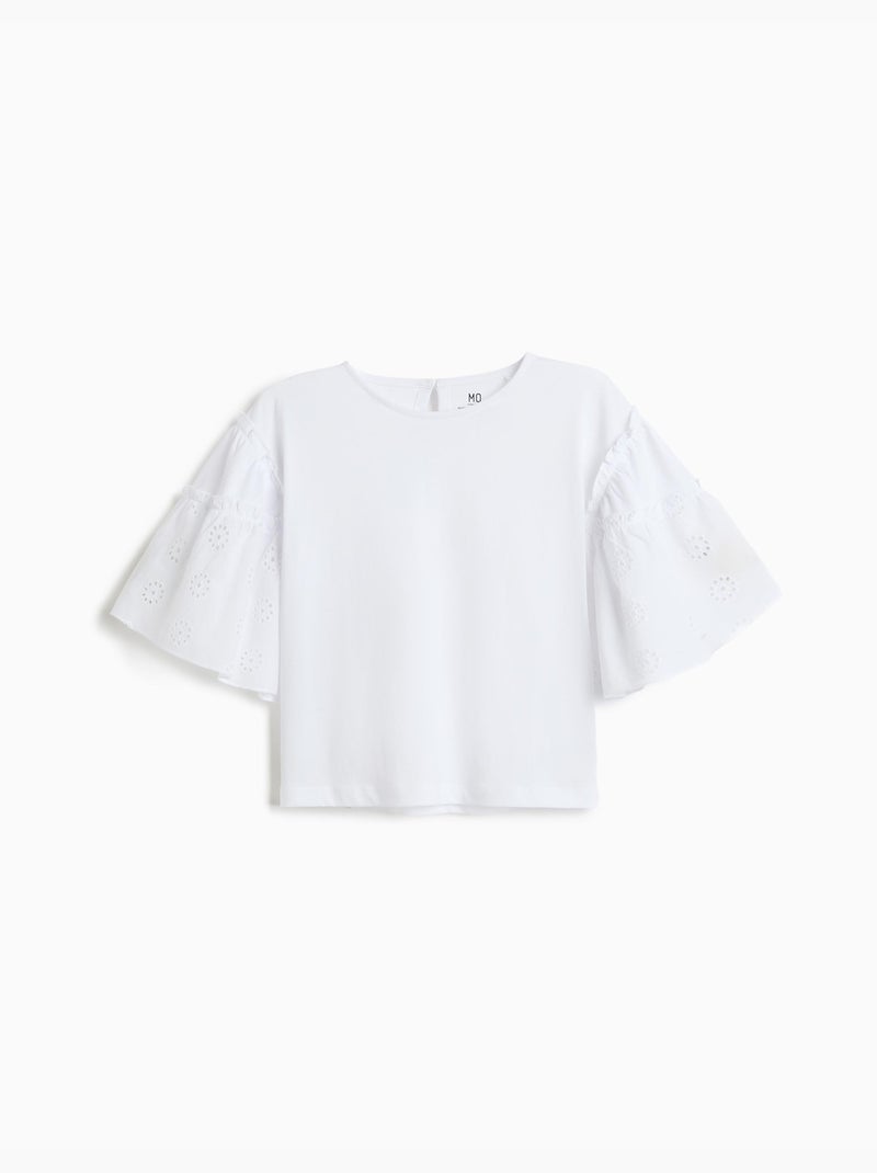 T-shirt Boxy, MO Fashion Bianco - Kiabi