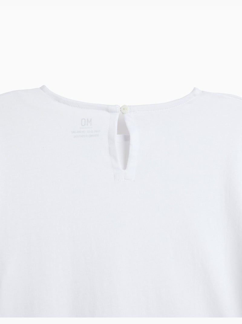 T-shirt Boxy, MO Fashion Bianco - Kiabi