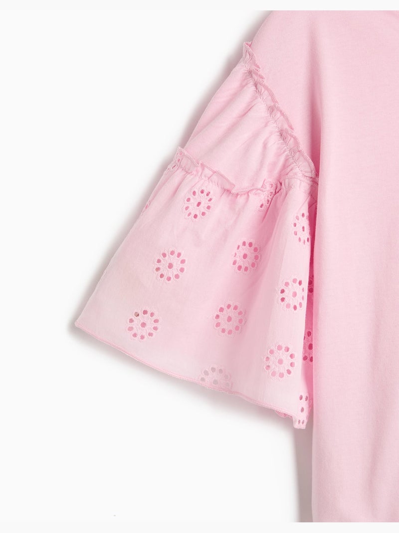 T-shirt Boxy, MO Fashion Rosa - Kiabi