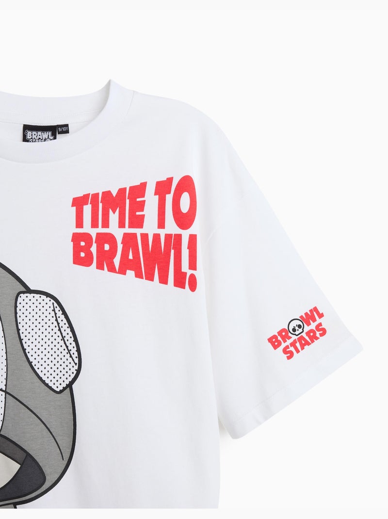 T-shirt Brawl Stars, MO Fashion Bianco - Kiabi