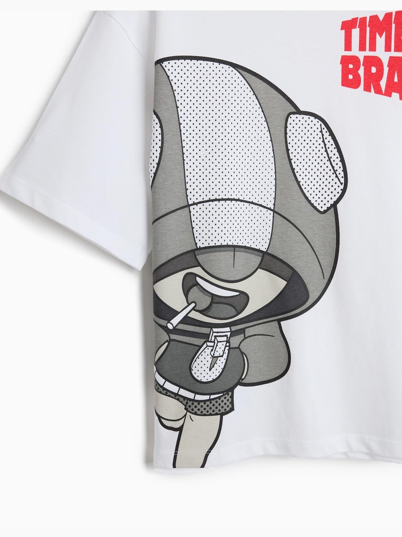 T-shirt Brawl Stars, MO Fashion Bianco - Kiabi