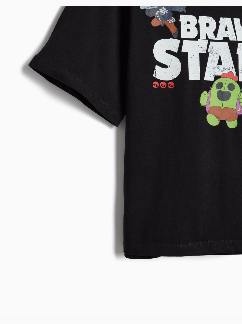 T-shirt Brawl Stars, MO Fashion Nero - Kiabi