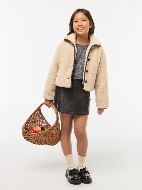 T-shirt brillante a maniche lunghe - Kiabi