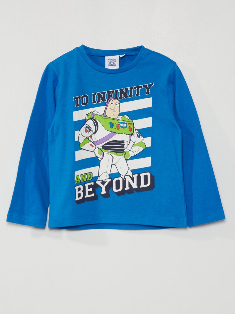 T-shirt 'Buzz Lightyear' 'Toy Story' 'Disney' blu - Kiabi
