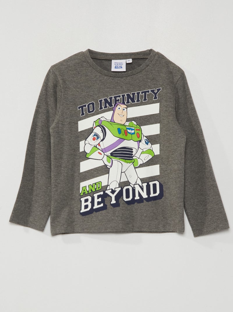 T-shirt 'Buzz Lightyear' 'Toy Story' 'Disney' grigio - Kiabi