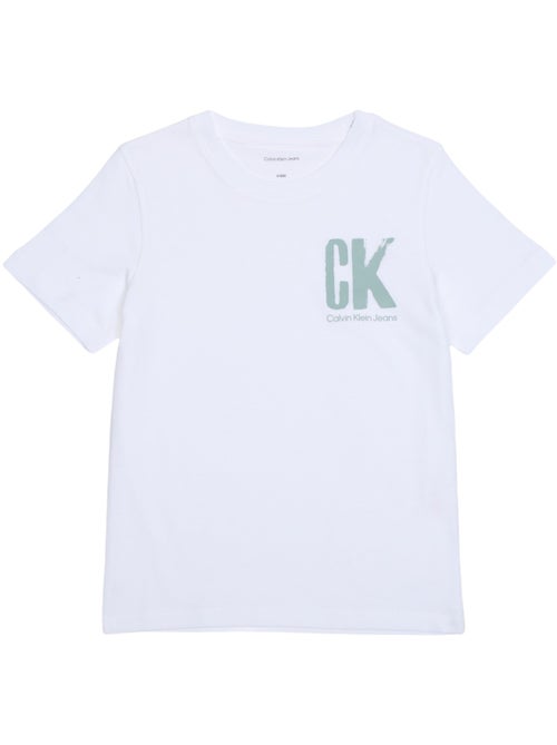 T-Shirt Calvin Klein Jeans da Ragazzo con Logo - Kiabi