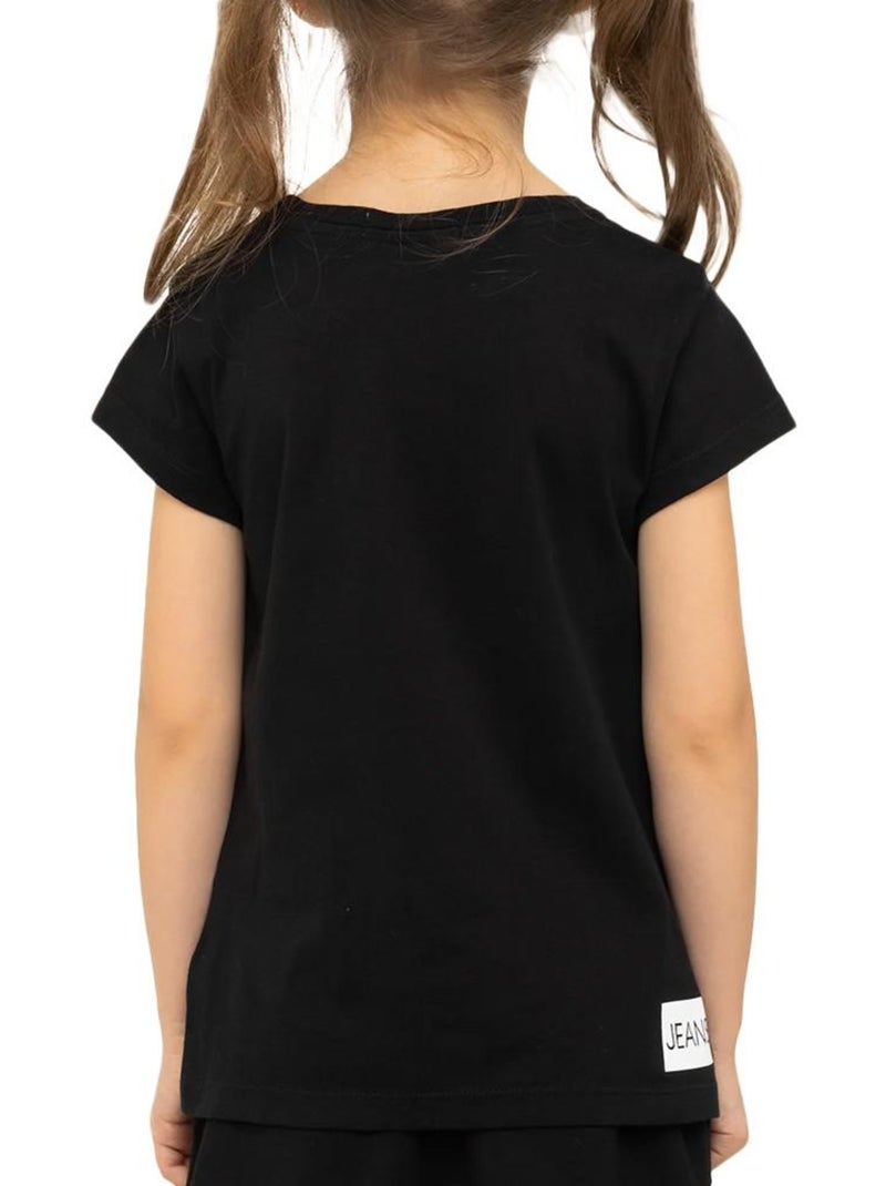 T-shirt Calvin Klein Jeans per Ragazza Nero - Kiabi