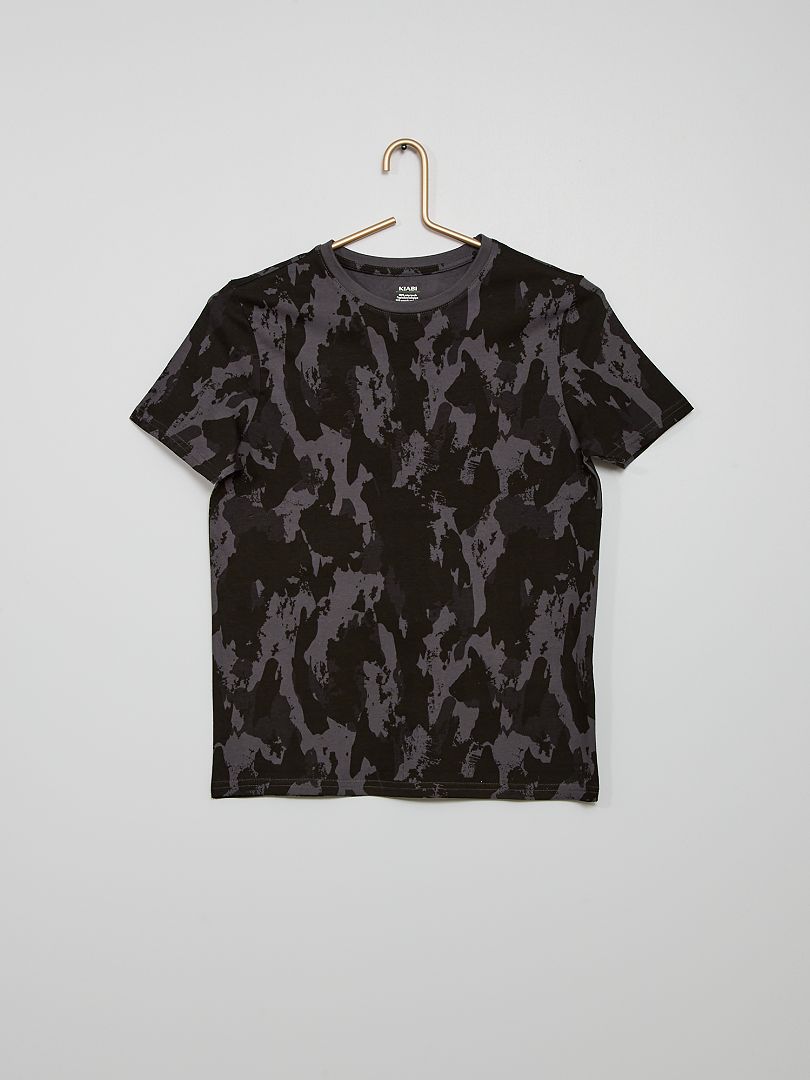 T-shirt camouflage GRIGIO - Kiabi