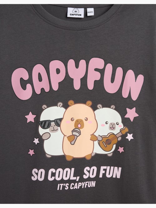 T-shirt Capibara Capyfun, MO Fashion - Kiabi T-shirt Capibara Capyfun, MO Fashion - Kiabi