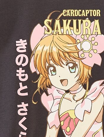 T-shirt 'Cardcaptor Sakura' maniche corte