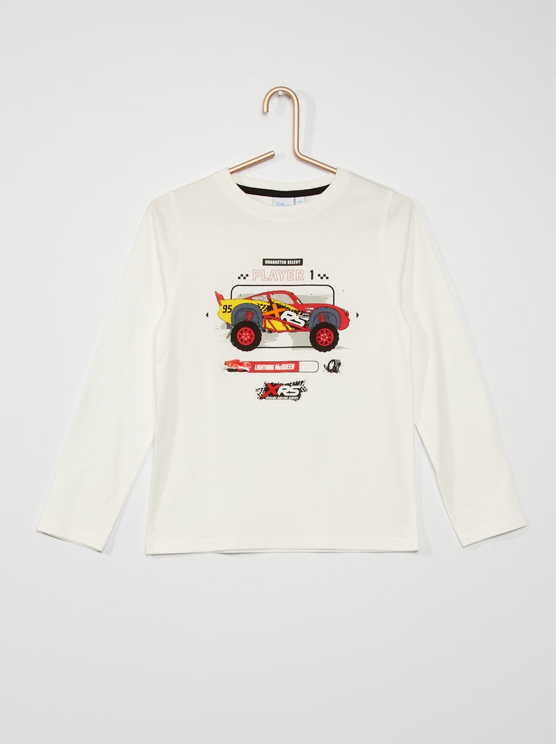 T-shirt 'Cars' BIANCO - Kiabi