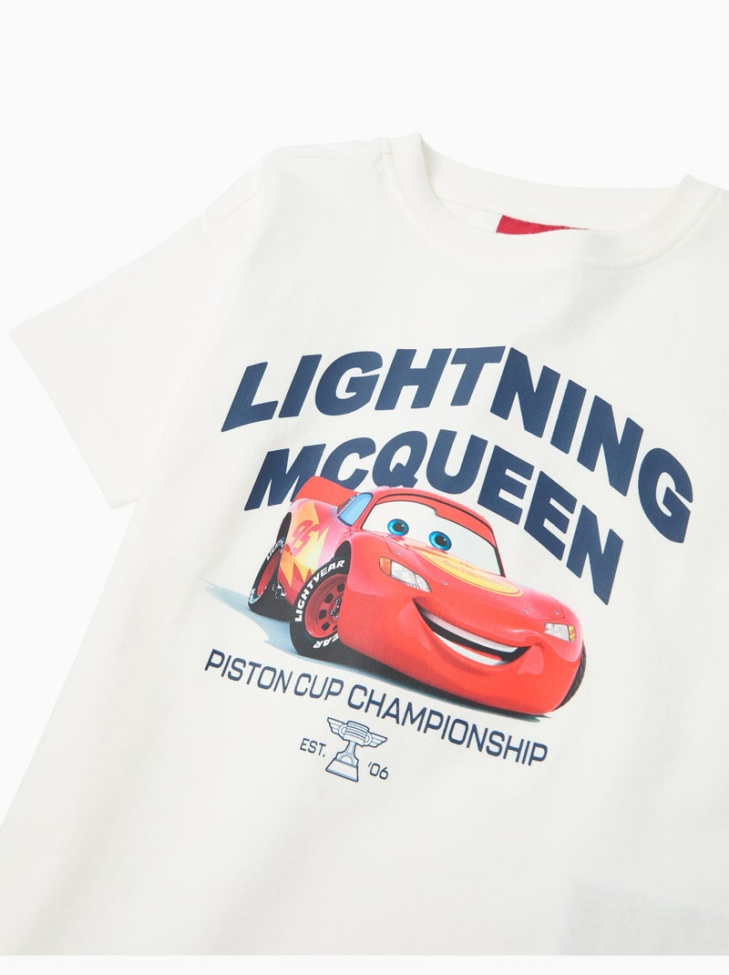 T-shirt Cars ?Disney, MO Fashion Bianco - Kiabi