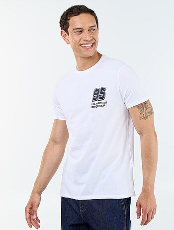 T-shirt 'Cars' 'Disney' 'Pixar' fronte/retro