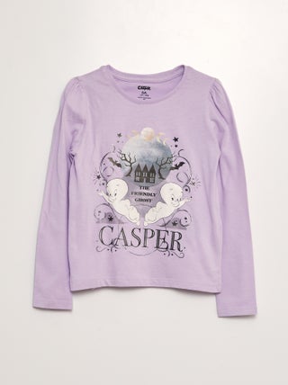 T-shirt 'Casper' a maniche lunghe