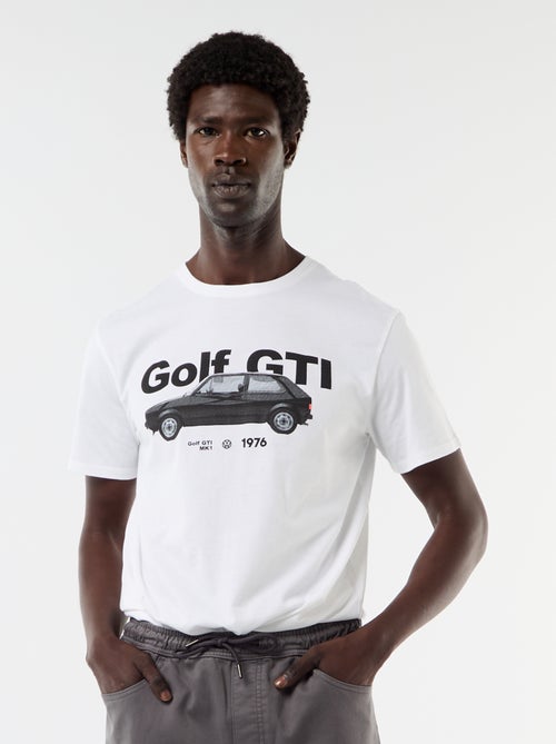 T-shirt che celebra la 'Golf GTI' 'Volkswagen' - Kiabi T-shirt che celebra la 'Golf GTI' 'Volkswagen' - Kiabi