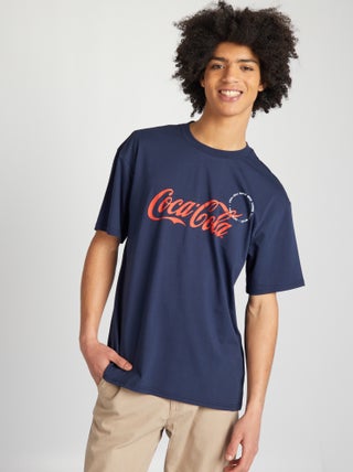 T-shirt 'Coca Cola' scollo tondo