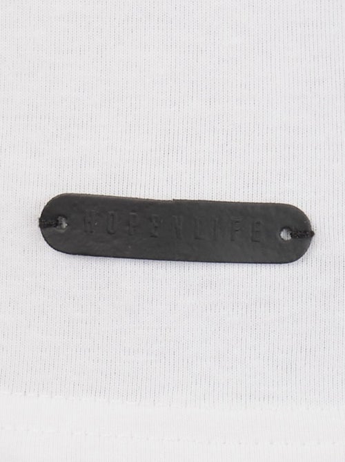 T-shirt col collo a V unito - Kiabi