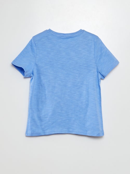 T-shirt collo serafino a maniche corte - Kiabi T-shirt collo serafino a maniche corte - Kiabi