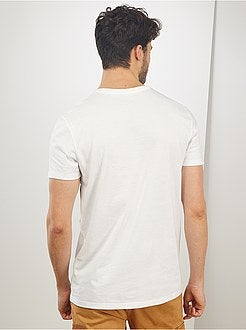 Uomini alti più di 190cm - T-shirt color block +1 m 90 - Kiabi