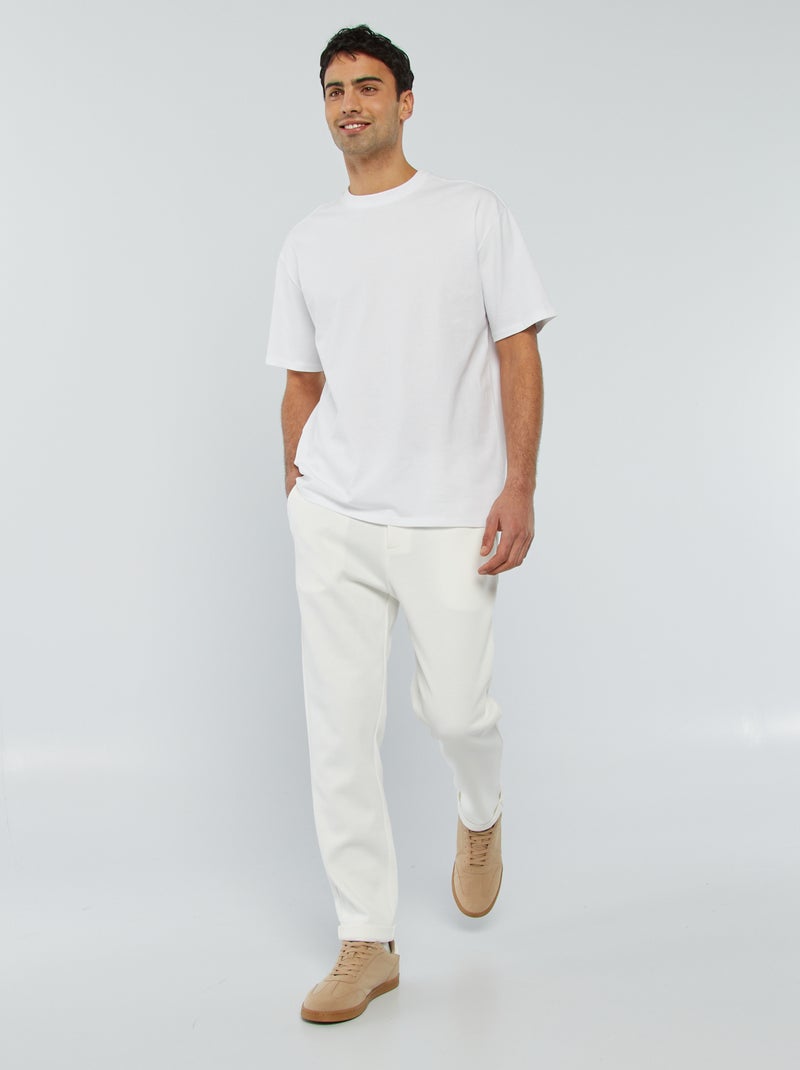 T-shirt comfort fit BIANCO - Kiabi