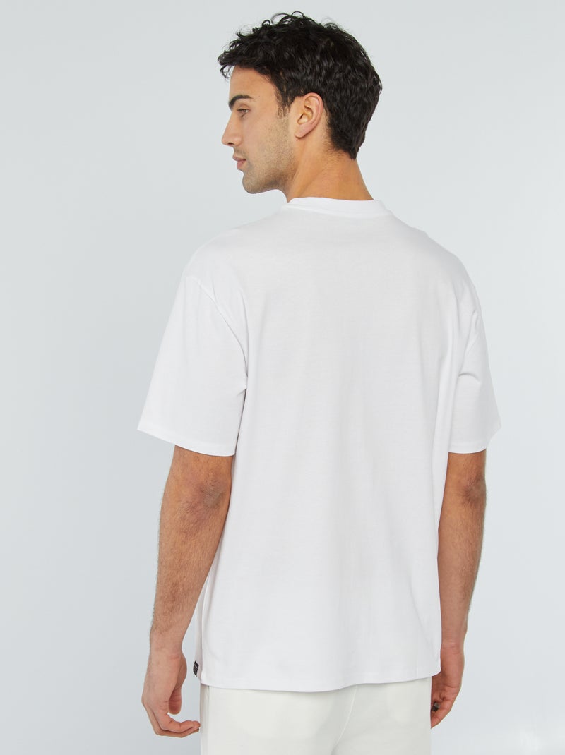 T-shirt comfort fit BIANCO - Kiabi