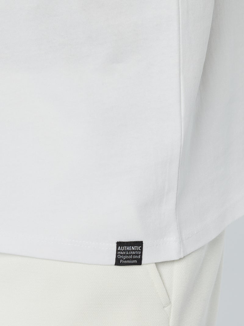 T-shirt comfort fit BIANCO - Kiabi