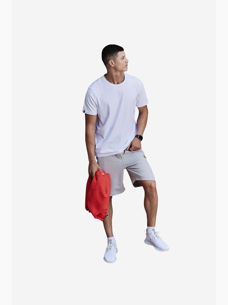 T-shirt comfort fit con girocollo tommy Bianco - Kiabi