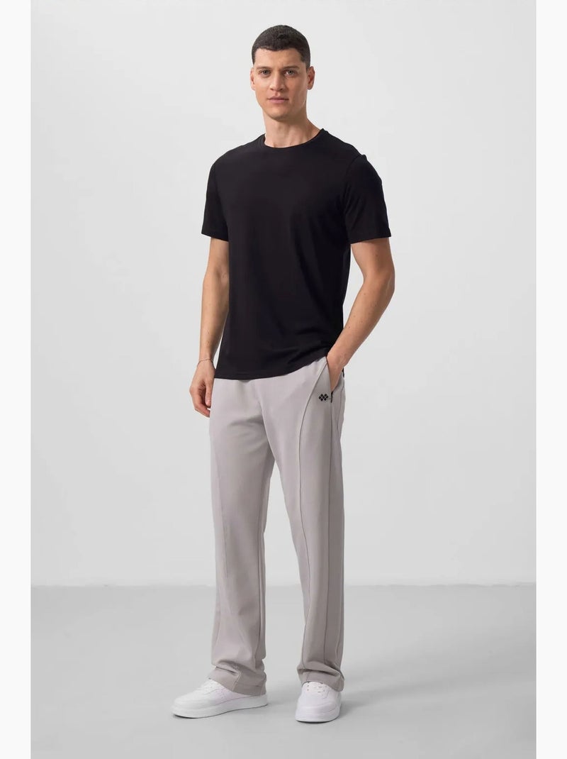 T-shirt comfort fit con girocollo tommy Bianco Nero - Kiabi