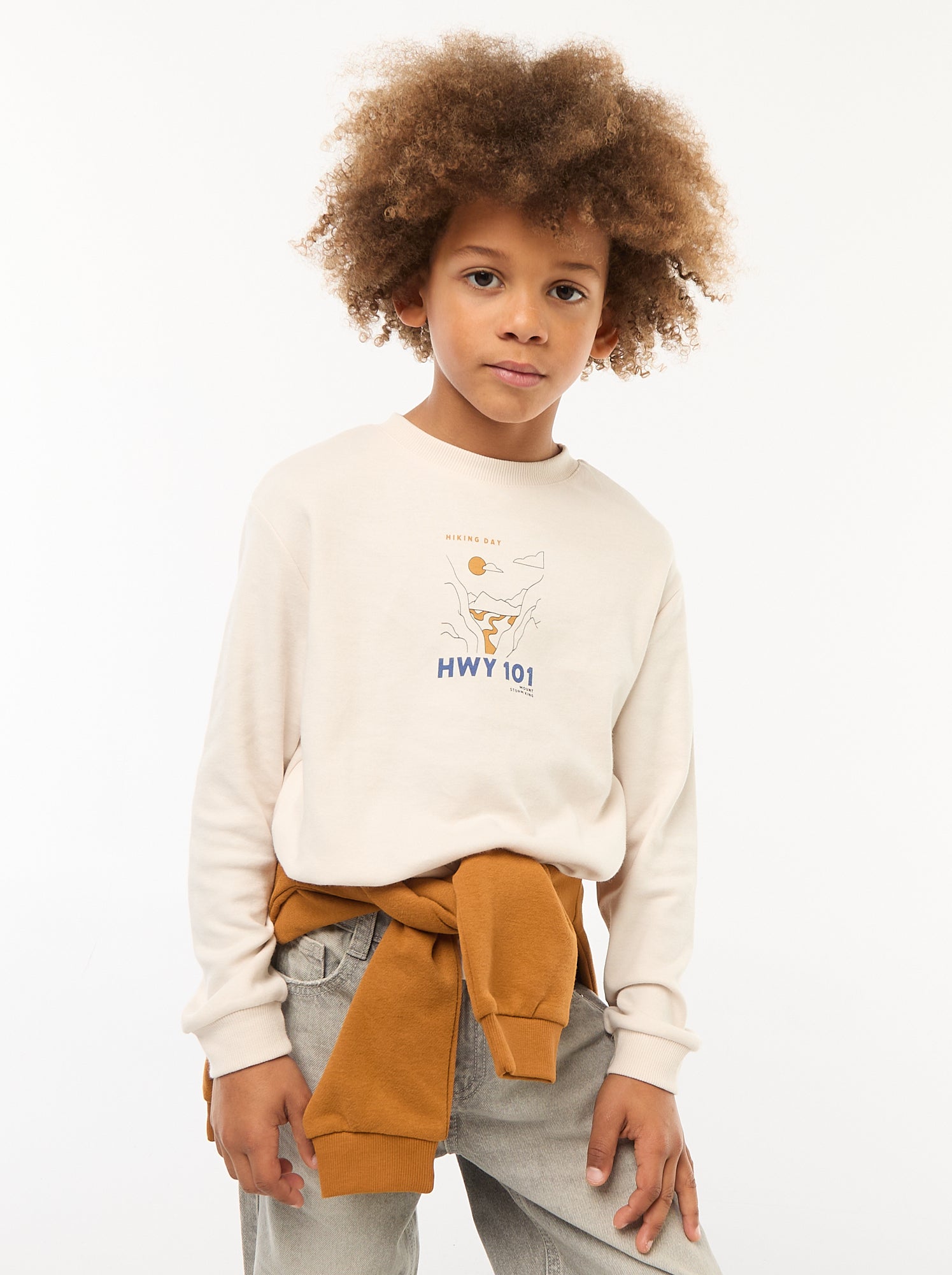 T-shirt comfort stampato