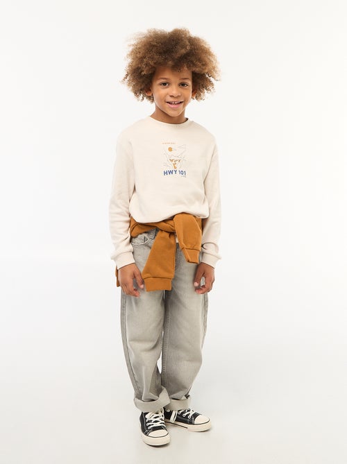 T-shirt comfort stampato - Kiabi