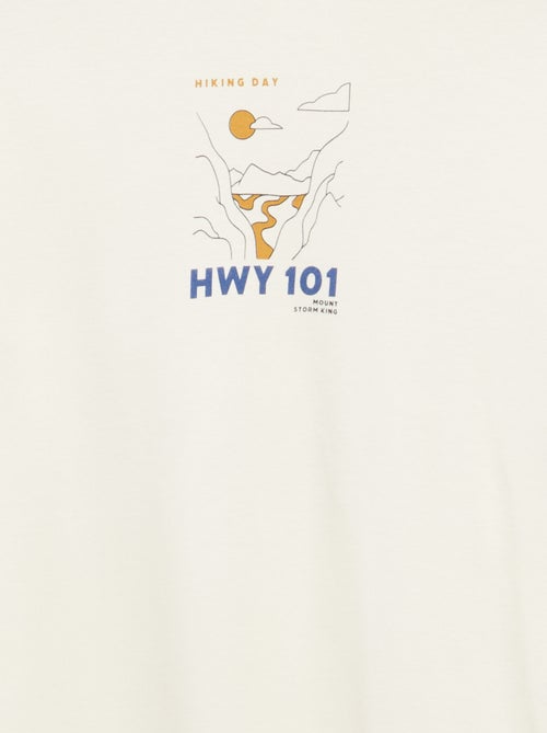 T-shirt comfort stampato - Kiabi