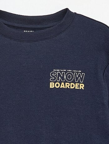 T-shirt comfort stampato