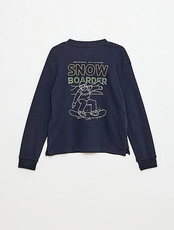 T-shirt comfort stampato