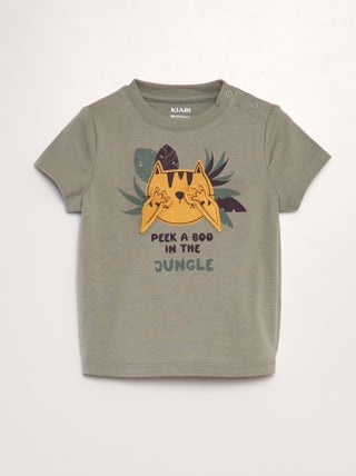 T-shirt con animazione in rilievo