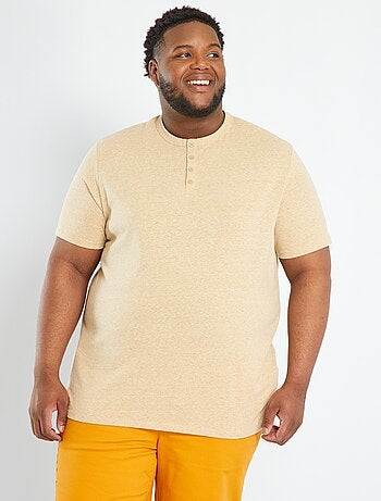 T-shirt con collo serafino - Kiabi