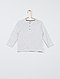     T-shirt con collo serafino eco-sostenibile vista 1
