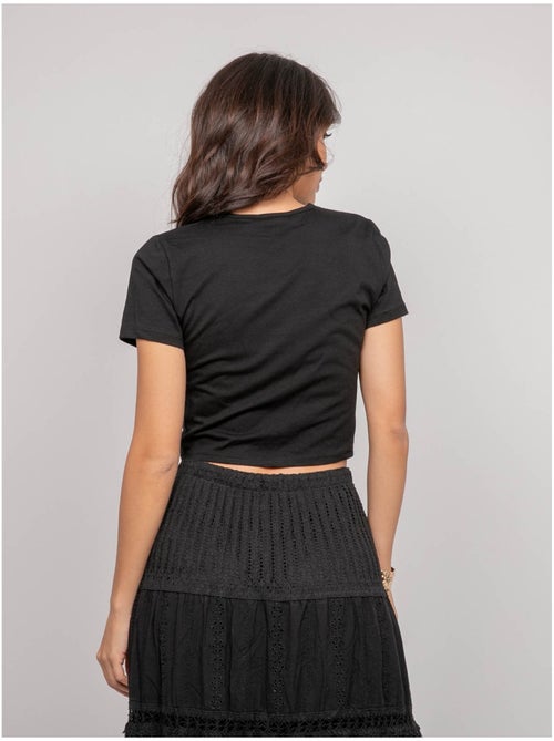 T-shirt con dettagli gioiello FUXIANO - Kiabi T-shirt con dettagli gioiello FUXIANO - Kiabi