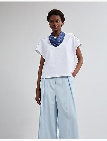 T-shirt con dettagli, mo fashion