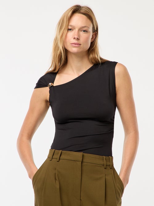 T-shirt con dettaglio gioiello - Kiabi