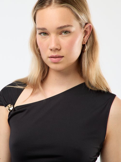 T-shirt con dettaglio gioiello - Kiabi