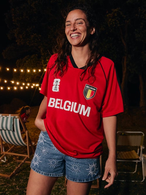 T-shirt con licenza ufficiale della Coppa del Mondo FIFA 26™ - Belgio - Kiabi