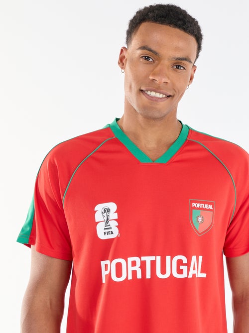 T-shirt con licenza ufficiale della Coppa del Mondo FIFA 26™ - Belgio - Kiabi T-shirt con licenza ufficiale della Coppa del Mondo FIFA 26™ - Belgio - Kiabi