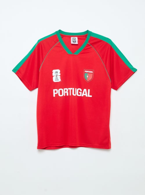 T-shirt con licenza ufficiale della Coppa del Mondo FIFA 26™ - Belgio - Kiabi T-shirt con licenza ufficiale della Coppa del Mondo FIFA 26™ - Belgio - Kiabi