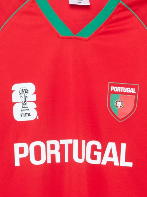 T-shirt con licenza ufficiale della Coppa del Mondo FIFA 26™ - Belgio - Kiabi T-shirt con licenza ufficiale della Coppa del Mondo FIFA 26™ - Belgio - Kiabi