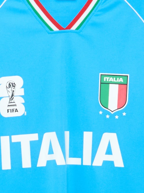 T-shirt con licenza ufficiale della Coppa del Mondo FIFA 26™ - Italia - Kiabi T-shirt con licenza ufficiale della Coppa del Mondo FIFA 26™ - Italia - Kiabi