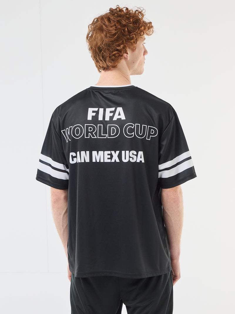 T-shirt con licenza ufficiale della Coppa del Mondo FIFA 26™ Nero - Kiabi