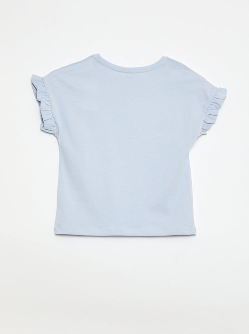 T-shirt con maniche a volant - Kiabi