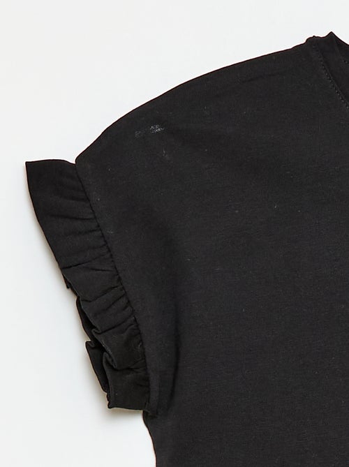 T-shirt con maniche a volant - Kiabi