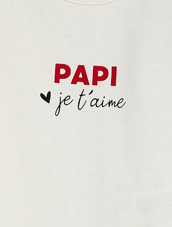 T-shirt con messaggio