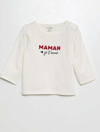 T-shirt con messaggio